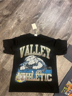 Valley Dreams Luxury Premium Graphic Saks Fifth Ave Men’s XL New w Tags 🔥🔥